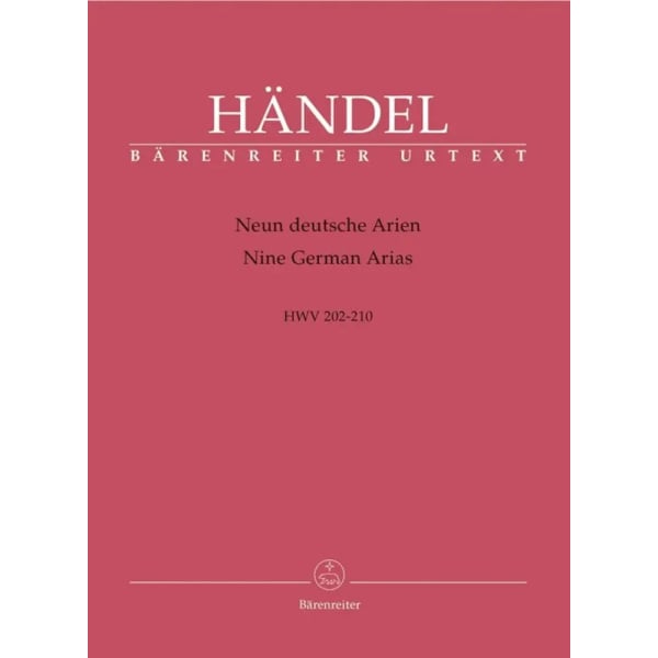 HANDEL - Nine German Arias