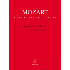 MOZART - Variations For Piano