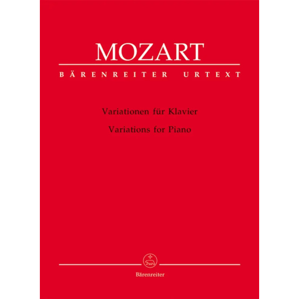 MOZART - Variations For Piano