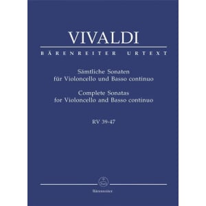 VIVALDI - Complete Sonatas for Violoncello and Bc. RV 39-47