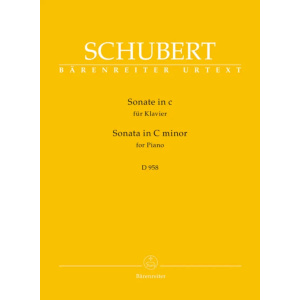 SCHUBERT - Sonata In C Minor D 958