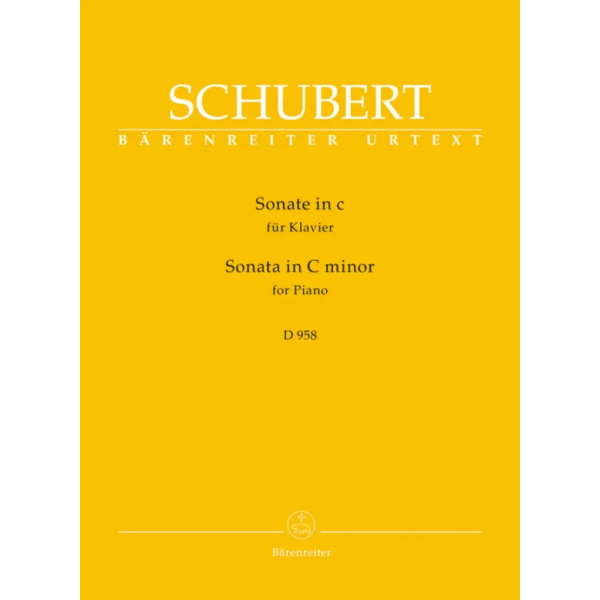 SCHUBERT - Sonata In C Minor D 958