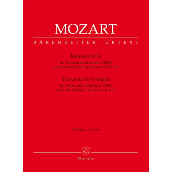 MOZART - Concerto In G major after the Clarinet Concerto K 622