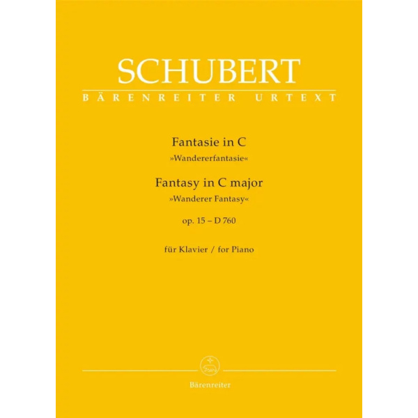 SCHUBERT - Fantasy in C major Op. 15 - D 760