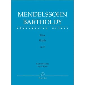 MENDELSSOHN - Elias op.70 (Vocal Score)