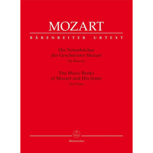 MOZART - The Music Books Of Mozart And His Sister For Piano