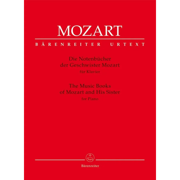 MOZART - The Music Books Of Mozart And His Sister For Piano