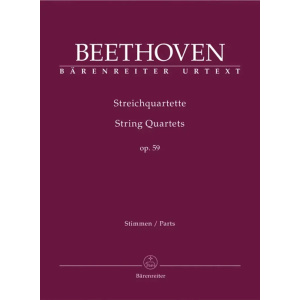 BEETHOVEN - String Quartets Op. 59 Parts