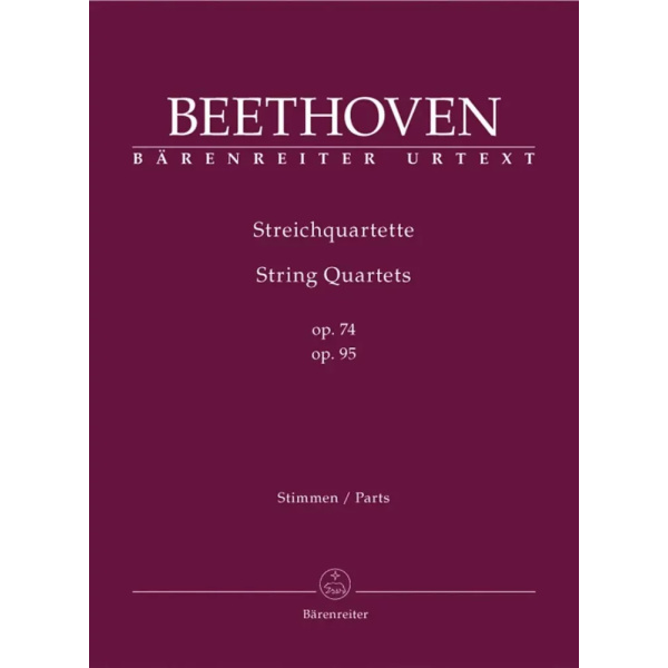 BEETHOVEN - String Quartets Op.74 & Op.95