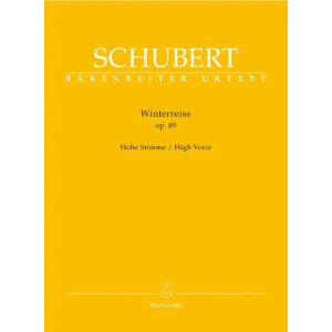 SCHUBERT - Winterreise Op. 89 D 911 - High Voice
