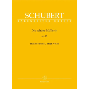 SCHUBERT - Die Schöne Müllerin Op.25 - High Voice