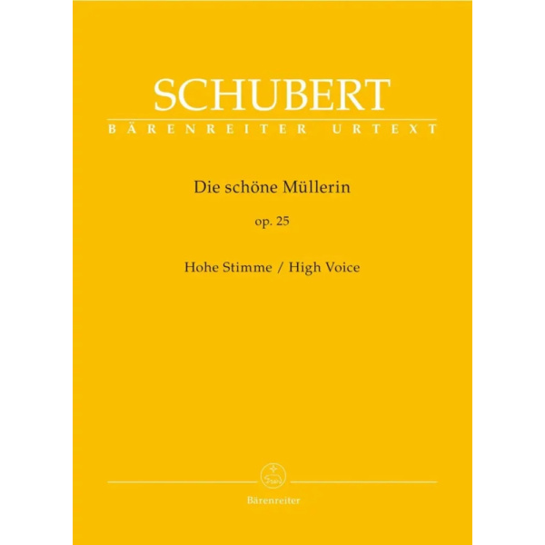 SCHUBERT - Die Schöne Müllerin Op.25 - High Voice