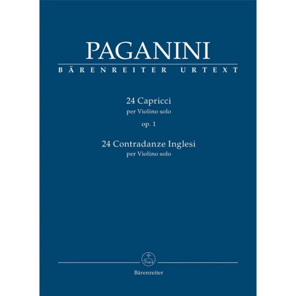PAGANINI - 24 Caprices Op.1 & 24 Contradanze Inglesi