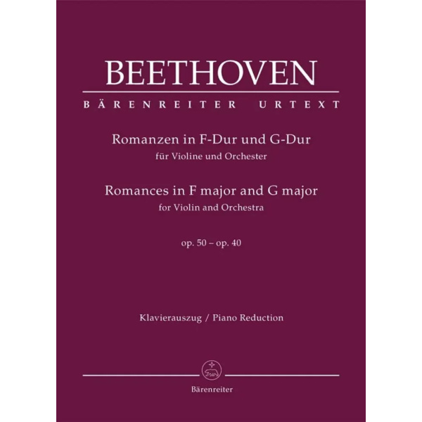 BEETHOVEN - Romances In F And G For Violin And Orchestra
