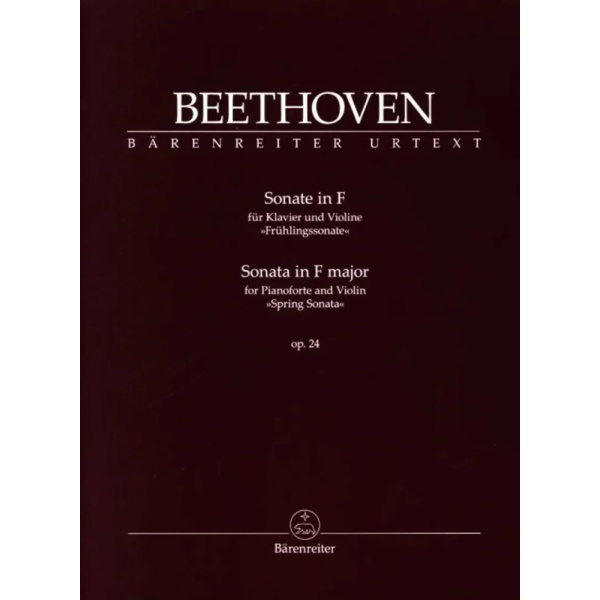 BEETHOVEN - Sonata for Pianoforte and Violin in F major op. 24 "Spring Sonata"