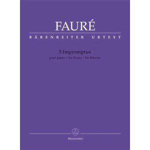 FAURE - 5 Impromptus