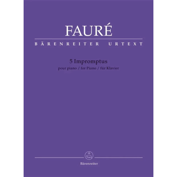 FAURE - 5 Impromptus