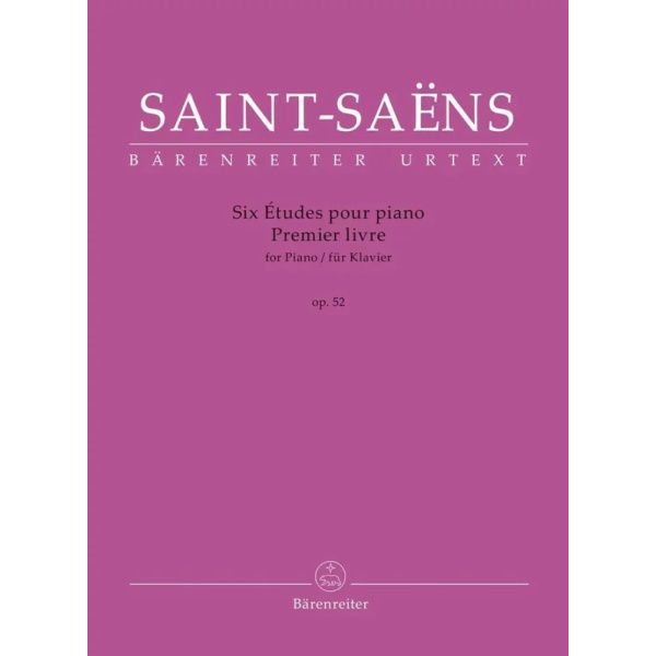 SAINT-SAENS - Six Études for Piano op. 52