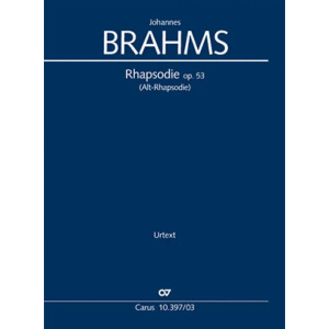 BRAHMS - Rhapsodie Op. 53