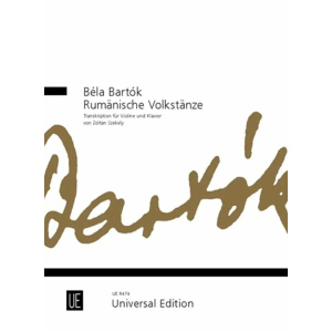 BARTOK - Rumänische Volkstänze für Violine und Klavier