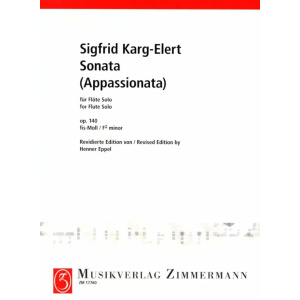 KARG-ELERT - Sonata (Appassionata) F sharp minor op. 140