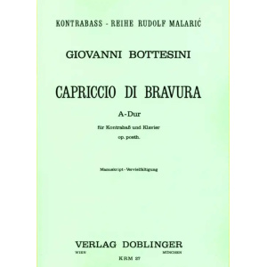 BOTTESINI - Capriccio di bravura A-Dur