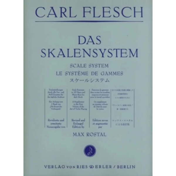FLESCH - Das Skalensystem - Scale System