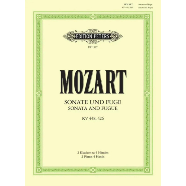 MOZART - Sonate KV 448 e Fuge KV 426