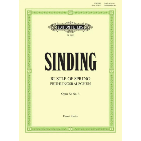 SINDING - Fruhlingsrauschen Op.32/3