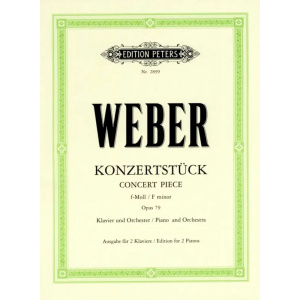 WEBER - Konzertstück für Klavier und Orchester f-moll op. 79
