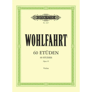 WOHLFAHRT - 60 Etudes Opus 45 ( Sitt )