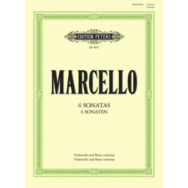 MARCELLO - 6 Sonatas