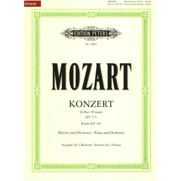 MOZART - Concert 05 D Kv175 & Rondo Kv382