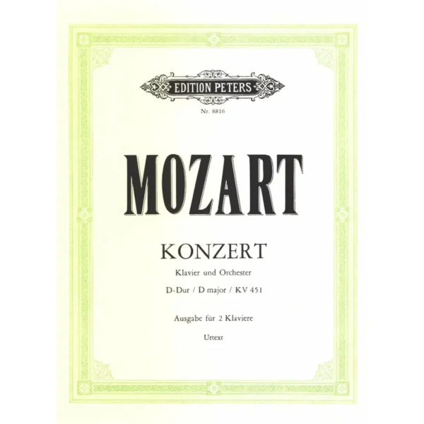 MOZART - Concerto No.16 in D K451