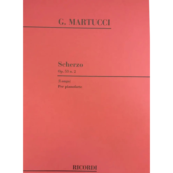 MARTUCCI - Scherzo Op.53 N.2