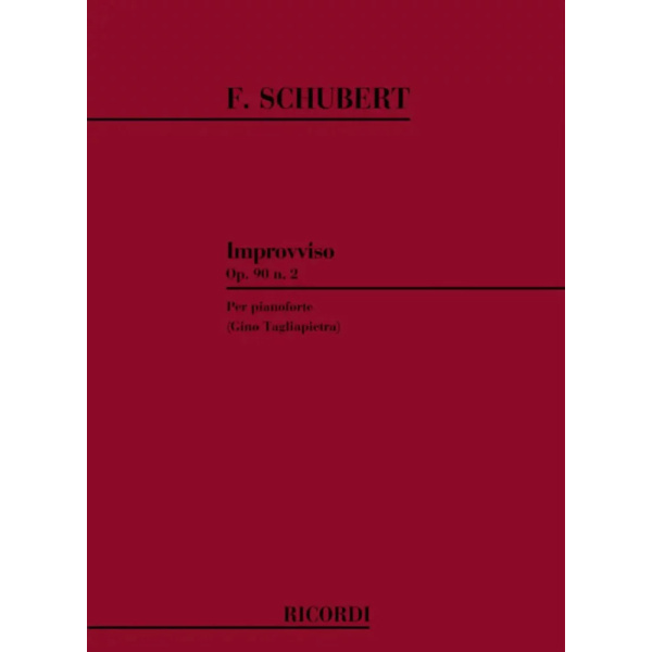 SCHUBERT - Improvvisi Op. 90 D. 899: N. 2