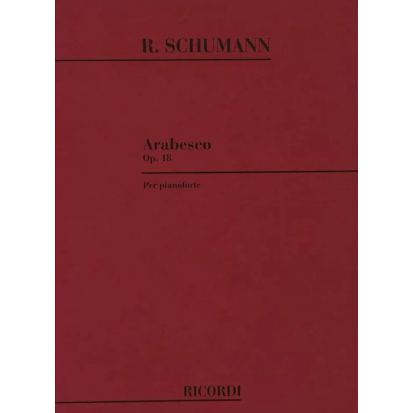 SCHUMANN - Arabesco Op. 1 8