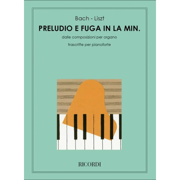 BACH - Prelude and Fugue A-Minor BWV 543 for Piano Solo