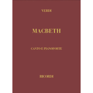 VERDI - MACBETH (Copertina Rigida) - RICORDI