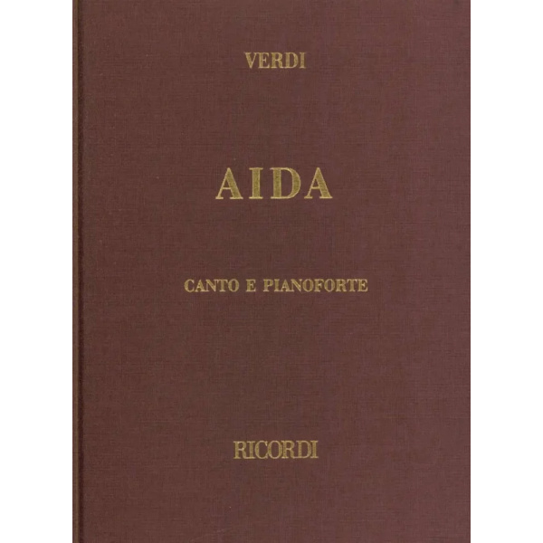 VERDI - AIDA - RICORDI (Copertina rigida)