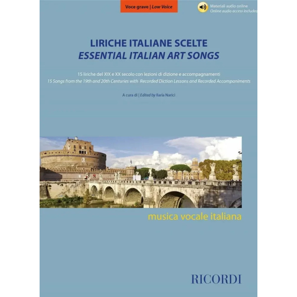 Liriche italiane scelte - Voce grave