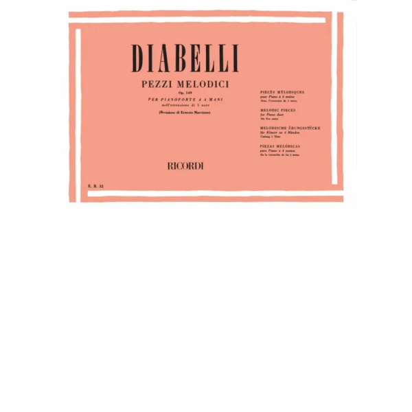 DIABELLI - Pezzi Melodici Op.149
