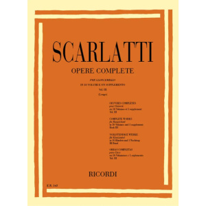 SCARLATTI - Opere Complete Per Clavicembalo Vol. III