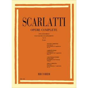 SCARLATTI - Opere Complete Per Clavicembalo Vol. VI