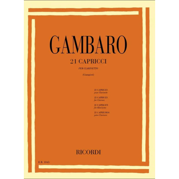 GAMBARO - 21 Capricci