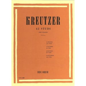 KREUTZER - 42 Studi (Principe)