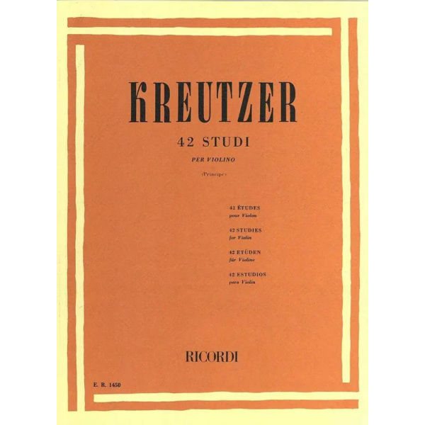 KREUTZER - 42 Studi (Principe)