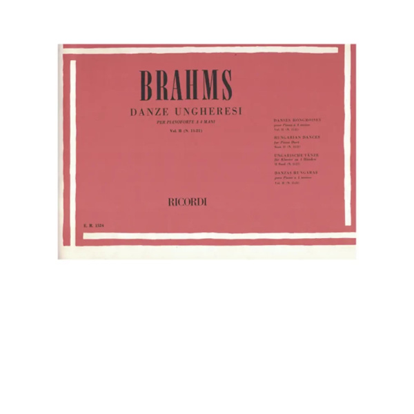 BRAHMS - Danze ungheresi vol.2 (n.11-21)