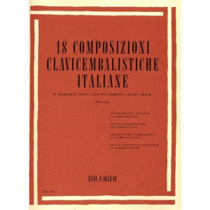 18 COMPOSIZIONI Clavicembalistiche Italiane