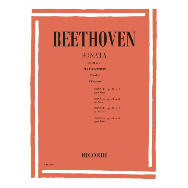 BEETHOVEN - Sonata N. 18 In La Bem. Op. 31 N. 3